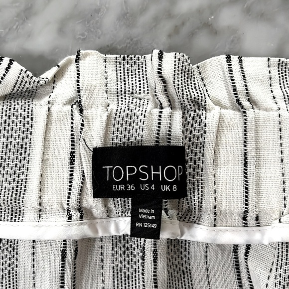 Topshop High-Waisted Paperbag Skirt - Picture 3 of 6